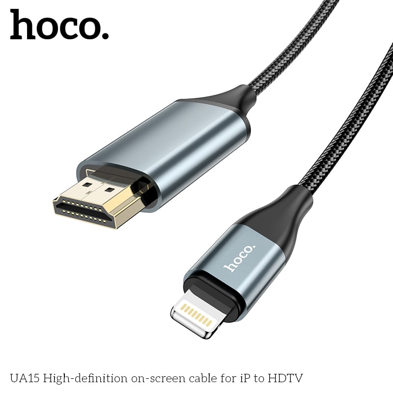 CABLE HDMI A LIGHTNING, HD (UA15)6