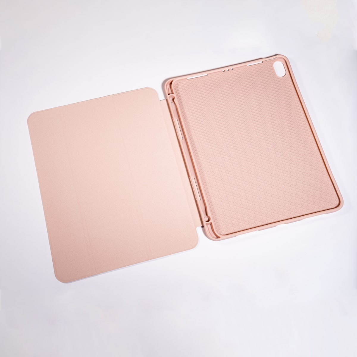 MAGNETICA CON TAPA DE CUERO ROSADO PALO IPAD 10,9´´ AIR DE 4TA/5TA GENERACION2