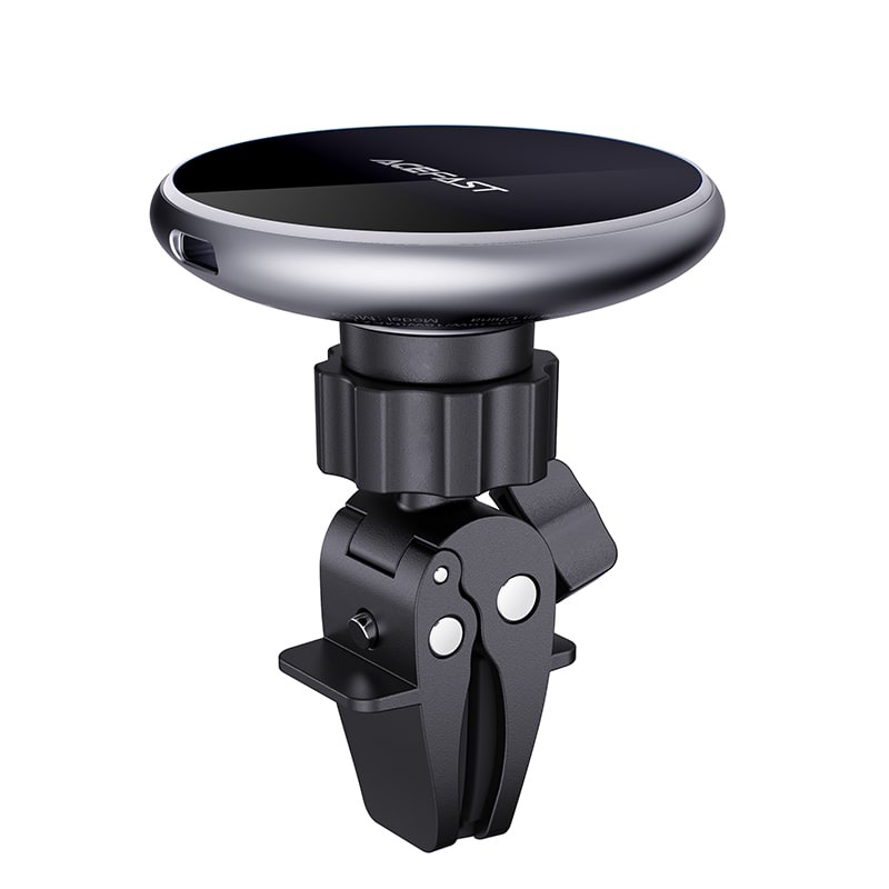 SOPORTE AUTO MAGSAFE + CARGA INALAMBRICA 15W (D3)2