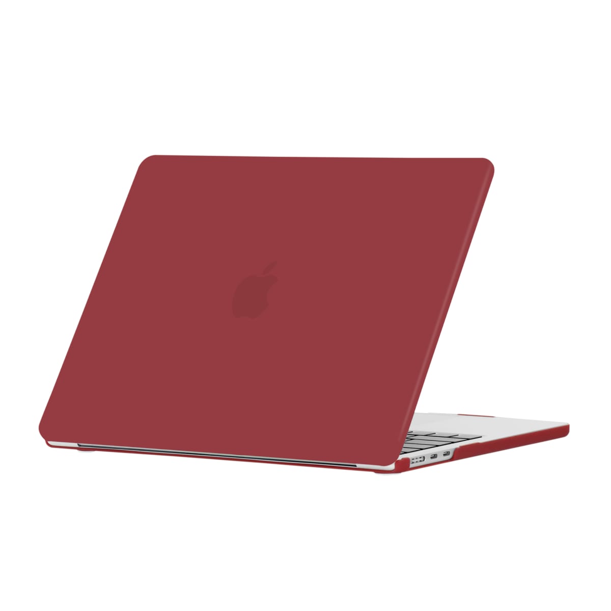 SILICONA DURA ROJO VINO MATTE MACBOOK AIR 13.6