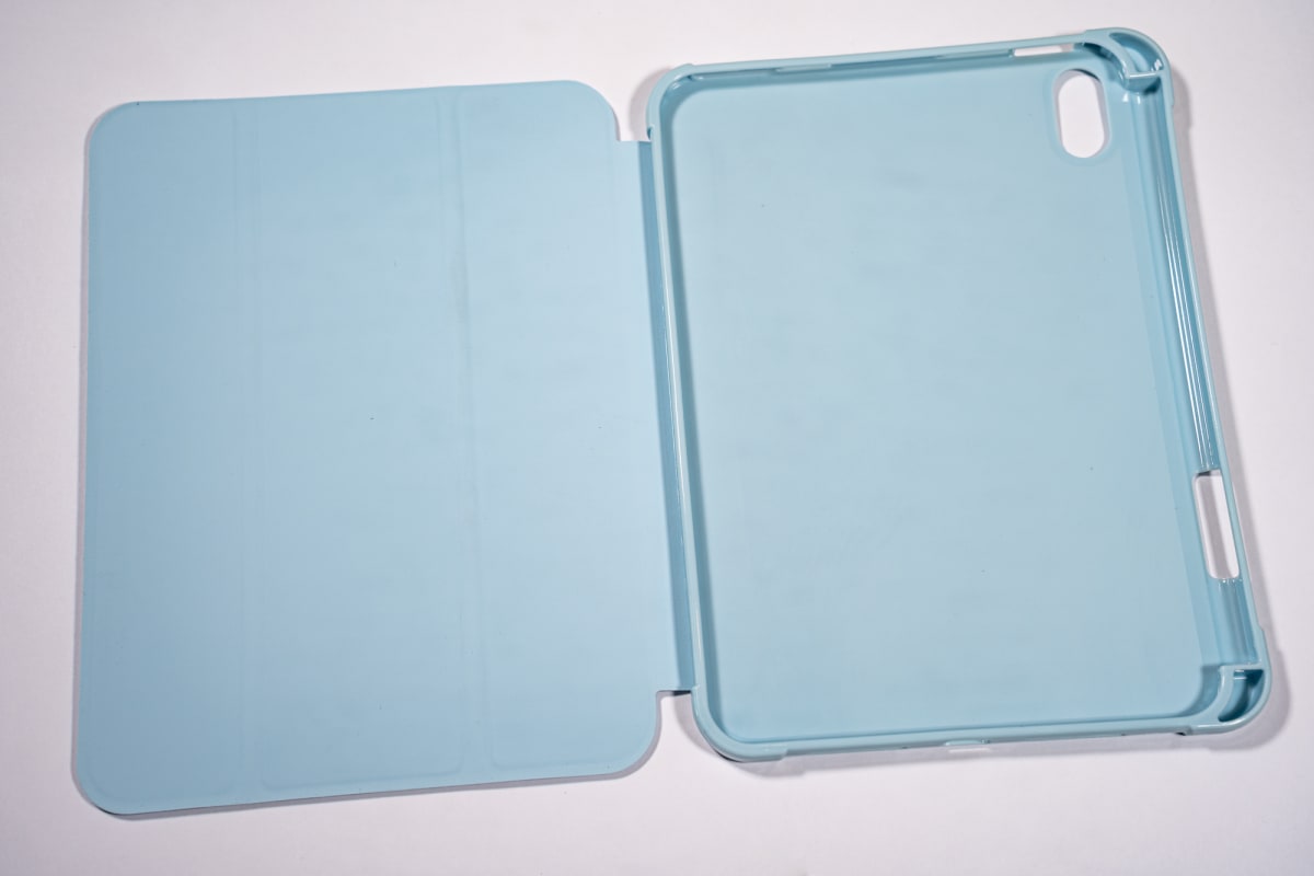 MAGNETICA CON TAPA DE CUERO VERDE AGUA IPAD MINI 4TA/5TA GENERACION1