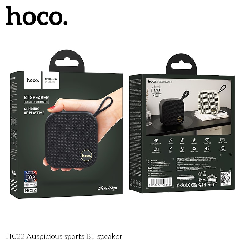 PARLANTE SPORT NEGRO (HC22) NEGRO3