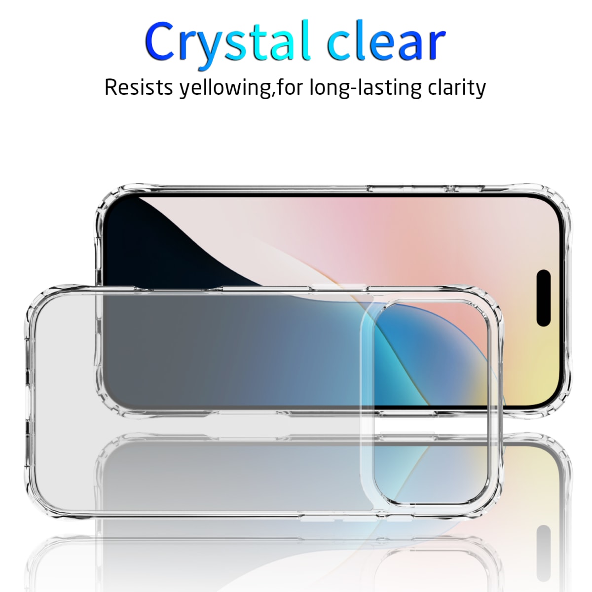 CARCASA TRASPARENTE REFORZADA IPHONE 17 PRO8
