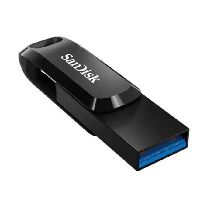 PENDRIVE 256GB DUAL DRIVE GO USB TIPO-C Y TIPO-A 400MB/S SANDISK SDDDC3-256G-G464