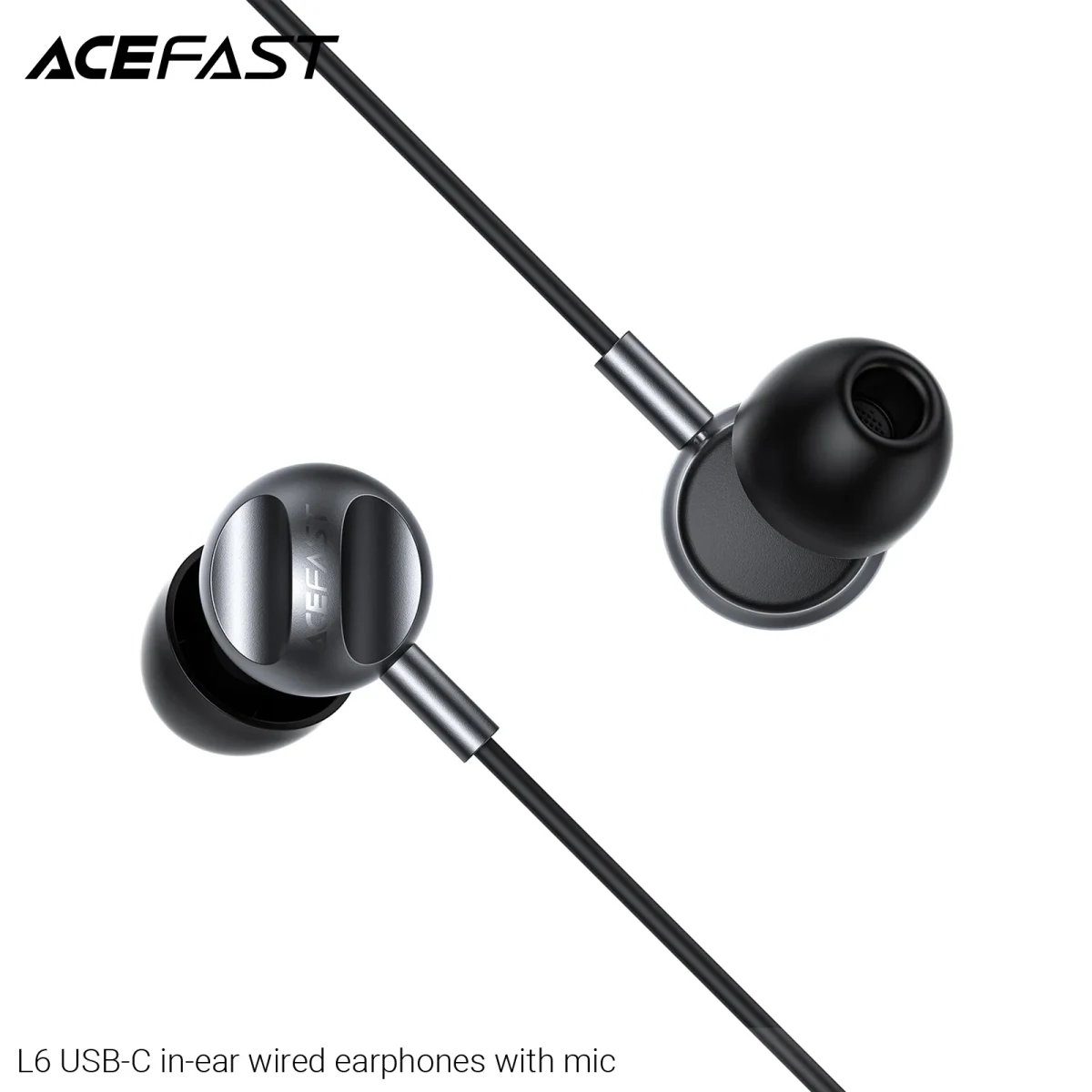AUDIFONOS TIPO C CON MICROFONO Y GOMITAS (L6)5