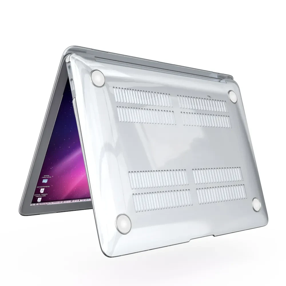 SILICONA DURA TRANSPARENTE CRYSTAL MACBOOOK PRO 13.3