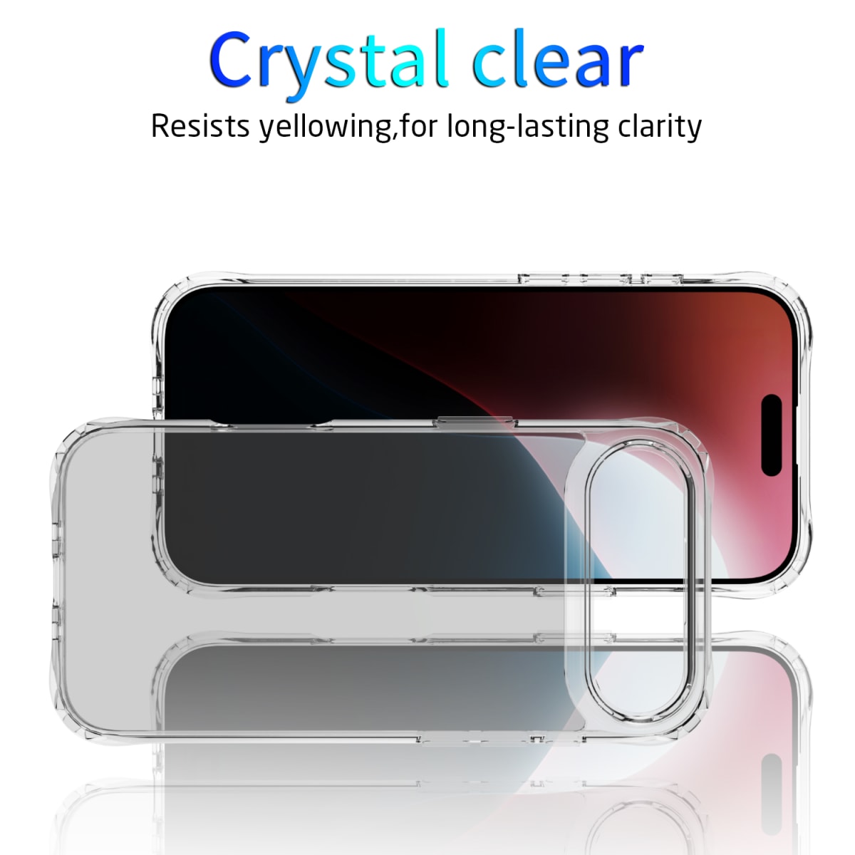 CARCASA TRASPARENTE REFORZADA IPHONE 17 AIR2