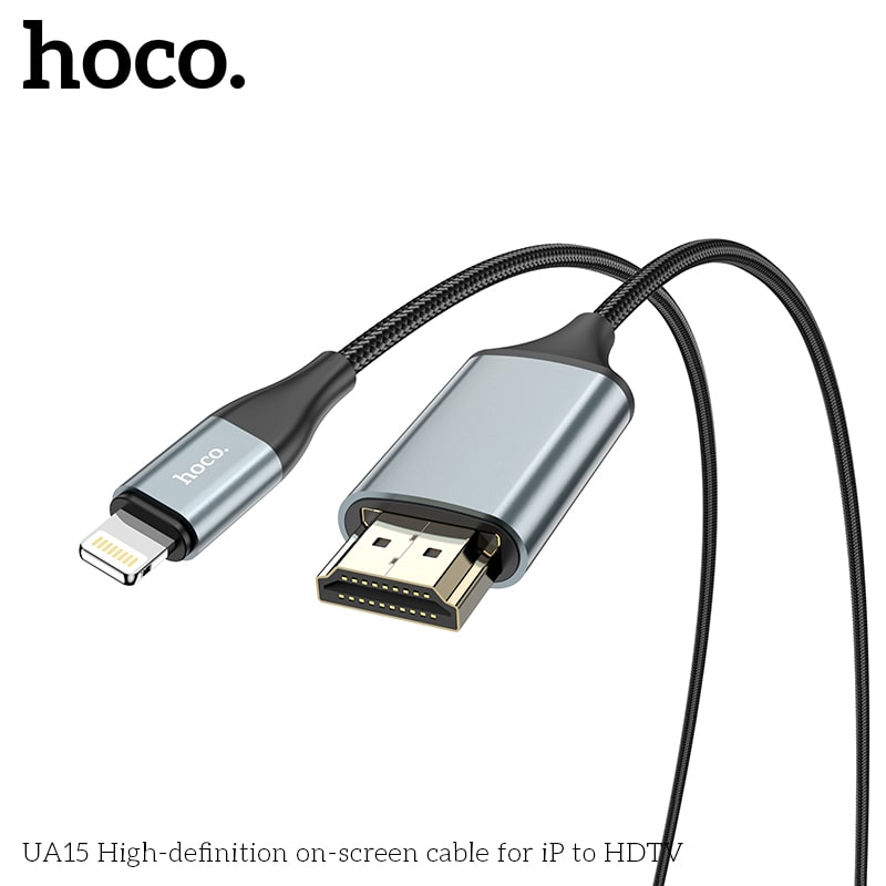 CABLE HDMI A LIGHTNING, HD (UA15)2