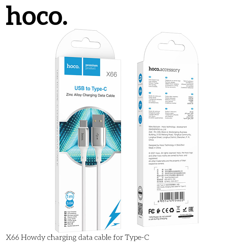 CABLE USB-A A USB-C 1M ALTERNATIVO (X66)1