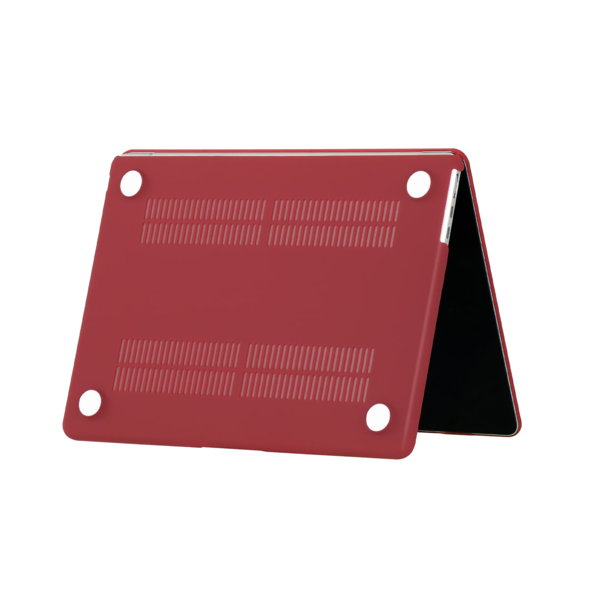 SILICONA DURA ROJO VINO MATTE MACBOOK AIR 13.6