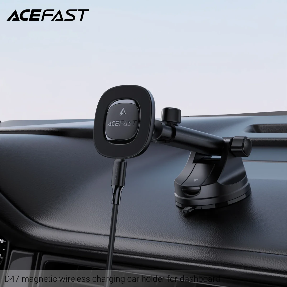 SOPORTE MAGSAFE PARA VEHICULO CON CARGA INALAMBRICA (D47)2