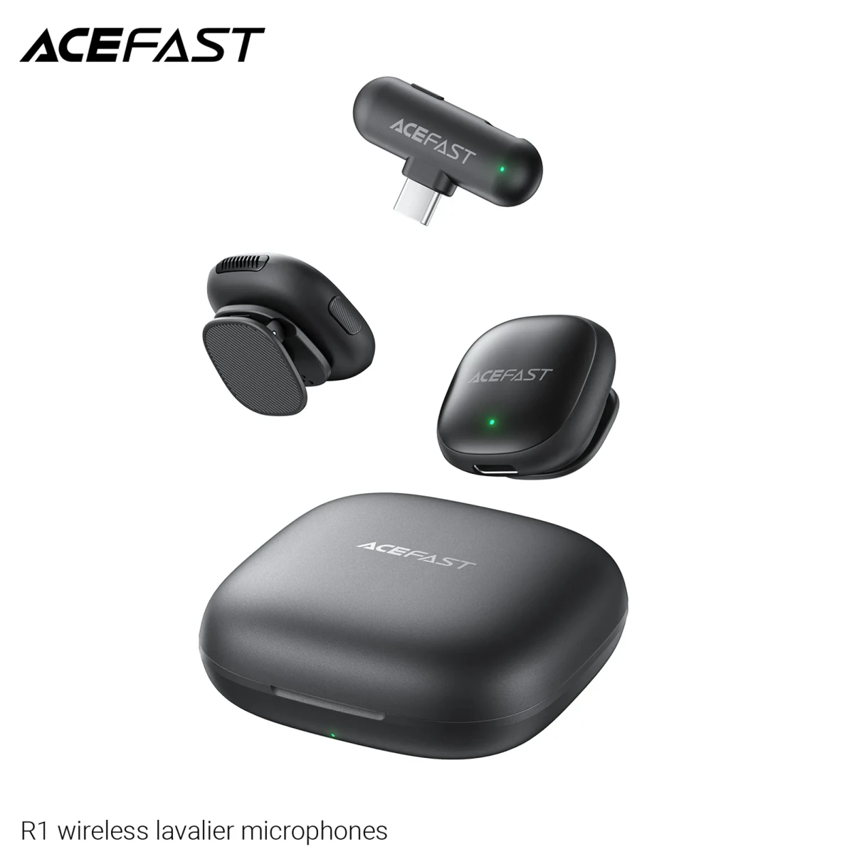 MICROFONO CREADOR CONTENIDOS DOBLE CON CONEXIÓN USB-C (R1)3