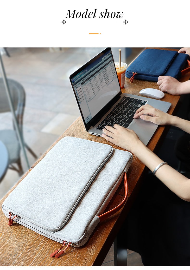 BOLSO PARA MACBOOK ACOLCHADO, ANTIGOLPE CON COMPARTIMIENTO NEGRO 151