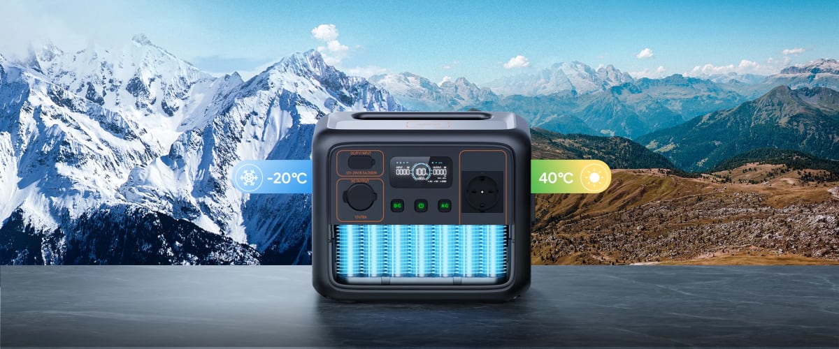 BLUETTI AC50P | Banco de batería recargable | 700W - 504Wh | CHILE1