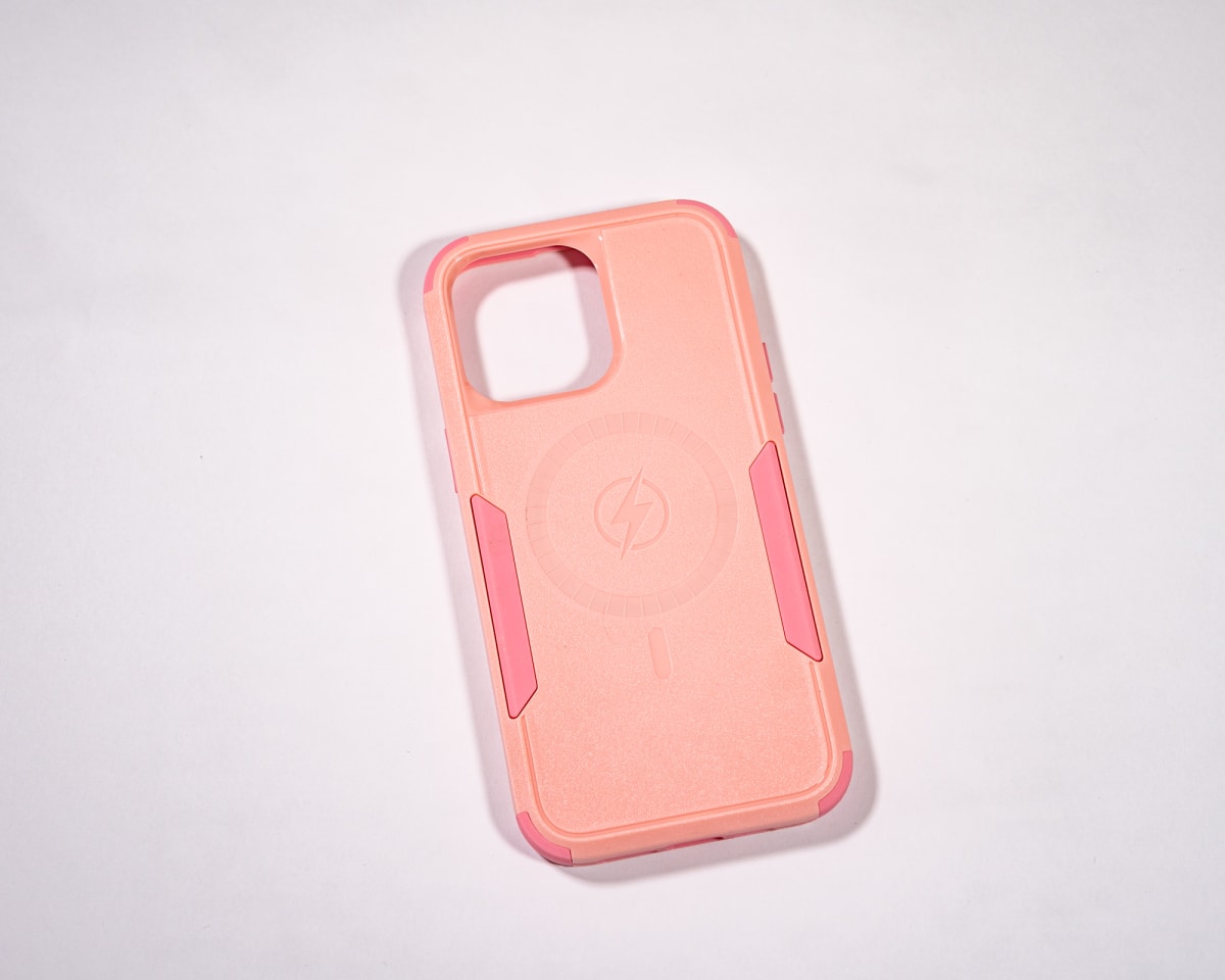 ANTIGOLPES 2 MAGSAFE ALTA PROTECCION ROSADO IPHONE 14 PRO MAX7