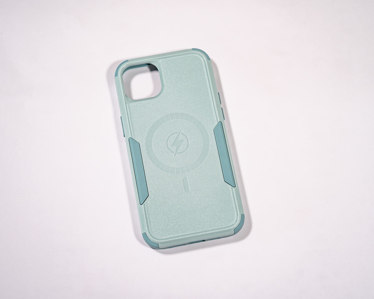 ANTIGOLPES 2 MAGSAFE ALTA PROTECCION VERDE AGUA IPHONE 14 PLUS6