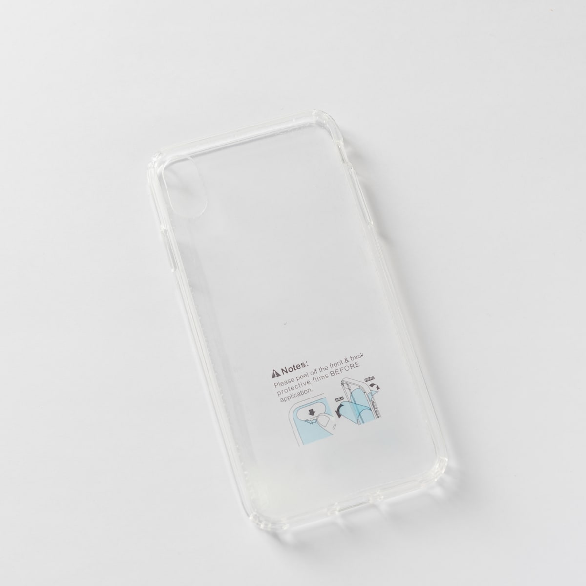 TRANSPARENTE + BORDE TRANSPARENTE IPHONE XS MAX1
