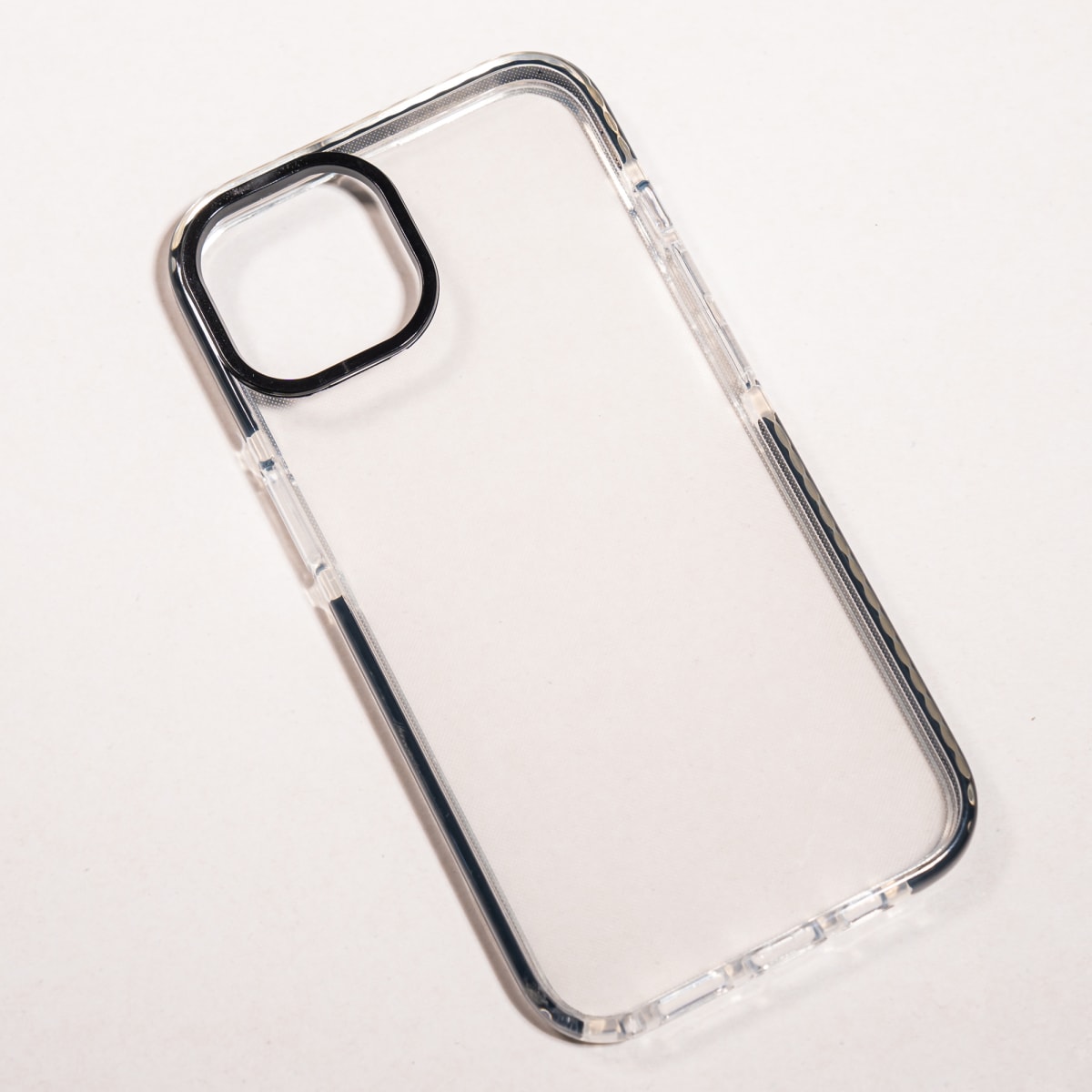 TIPO TECH 21 TRANSPARENTE BORDE NEGRO IPHONE 12/12 PRO1