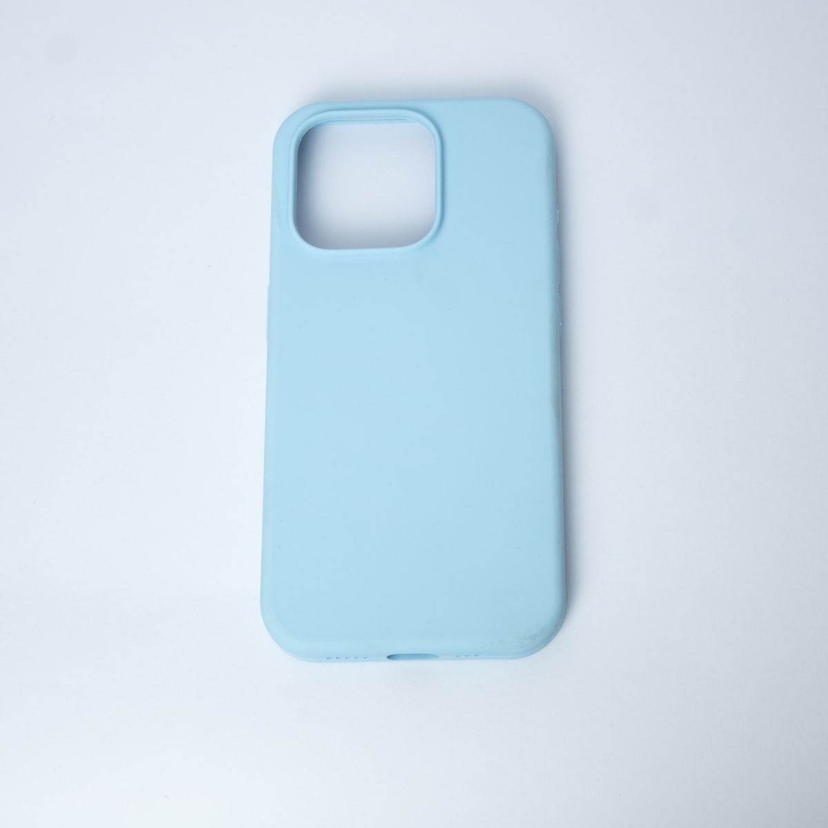 CARCASA DE SILICONA CON MAGSAFE IPHONE 13 PRO CELESTE1