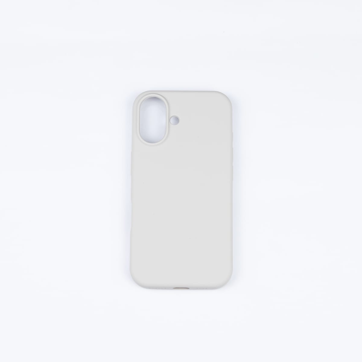 CARCASA DE SILICONA CON MAGSAFE IPHONE 16 GRIS ROCA1