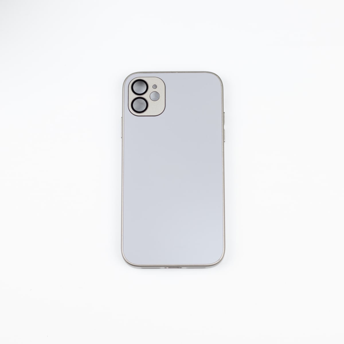 CARCASA AG VIDRIO METALIZADO MATE CON MAGSAFE IPHONE 11 GRIS1