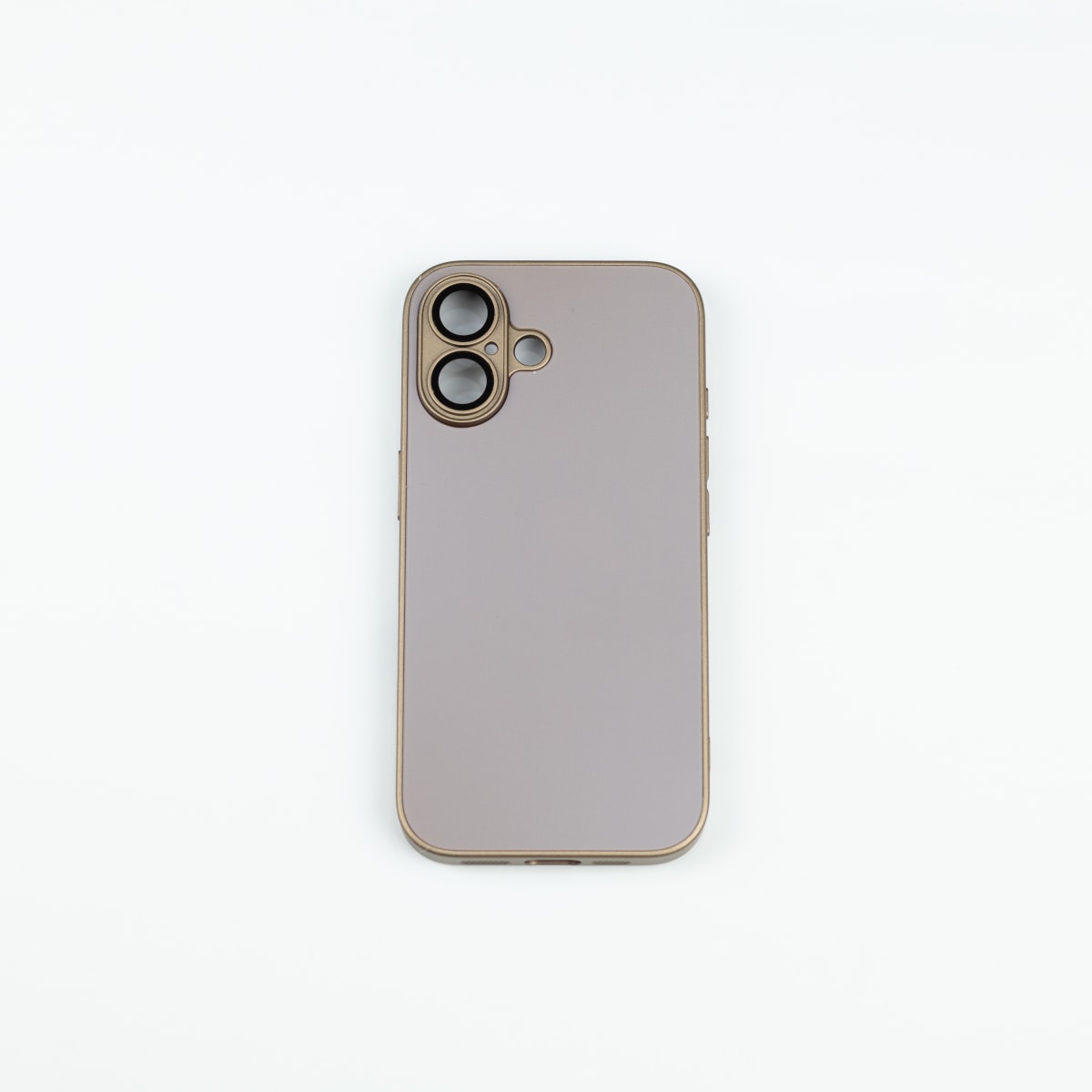 CARCASA AG VIDRIO METALIZADO MATE CON MAGSAFE IPHONE 16 GRIS1