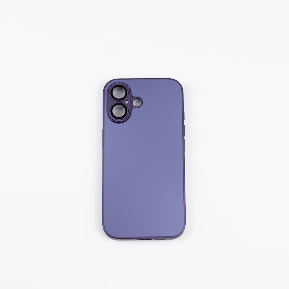 CARCASA AG VIDRIO METALIZADO MATE CON MAGSAFE IPHONE 16 LILA1