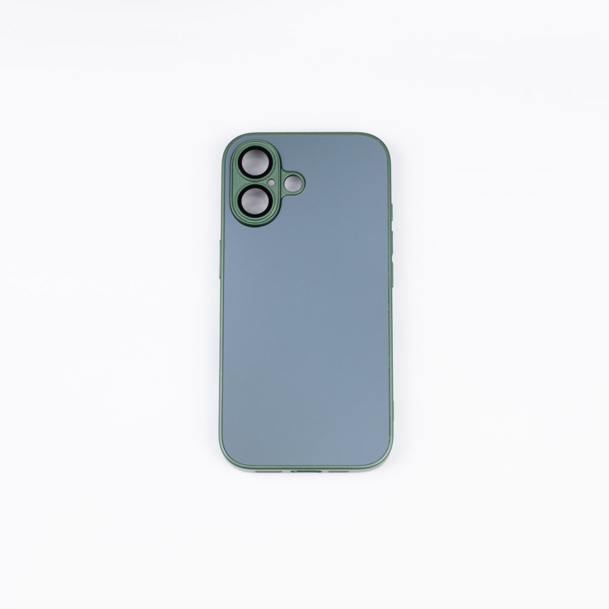 CARCASA AG VIDRIO METALIZADO MATE CON MAGSAFE IPHONE 16 VERDE1