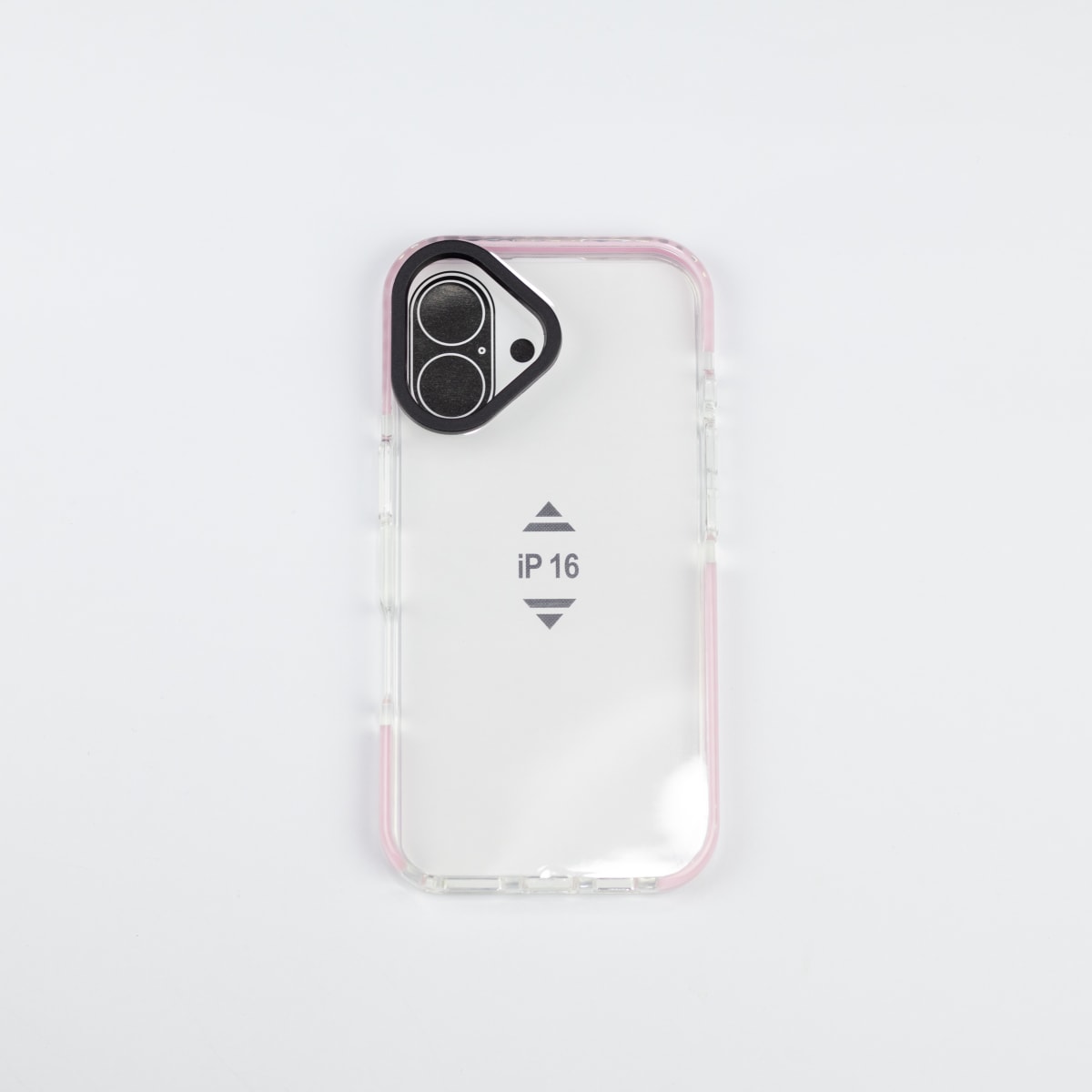 TIPO TECH 21 TRANSPARENTE BORDE ROSADO IPHONE 161