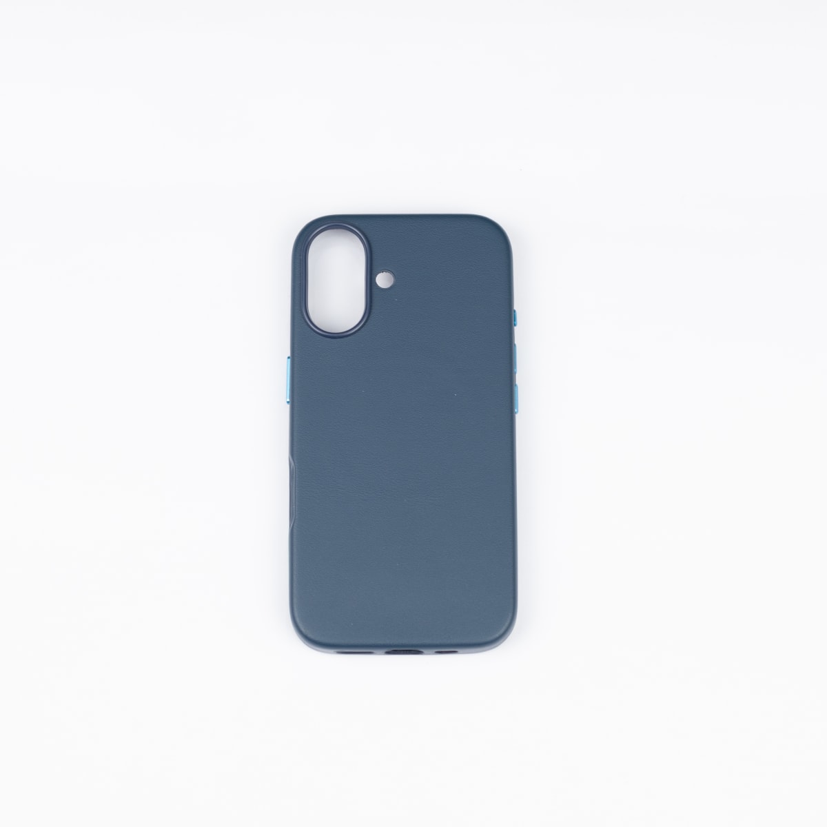 CARCASA CUERO MAGSAFE IPHONE 16 AZUL1