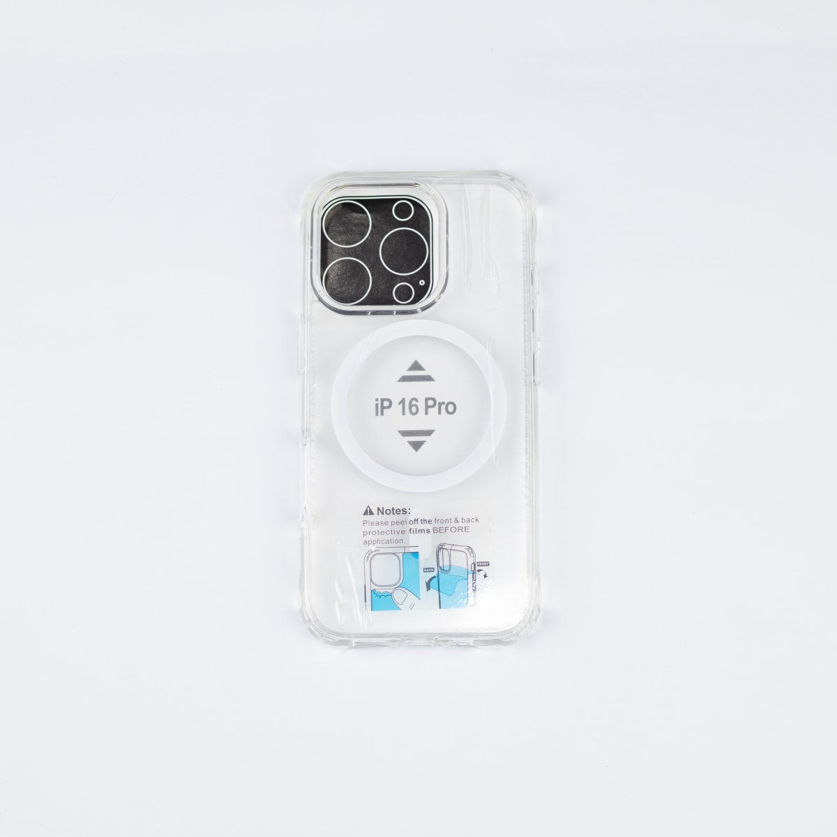 TRANSPARENTE MAGSAFE REFORZADA IPHONE 16 PRO1