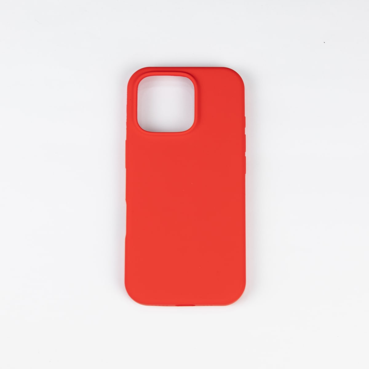 CARCASA DE SILICONA CON MAGSAFE IPHONE 16 PRO MAX ROJO1