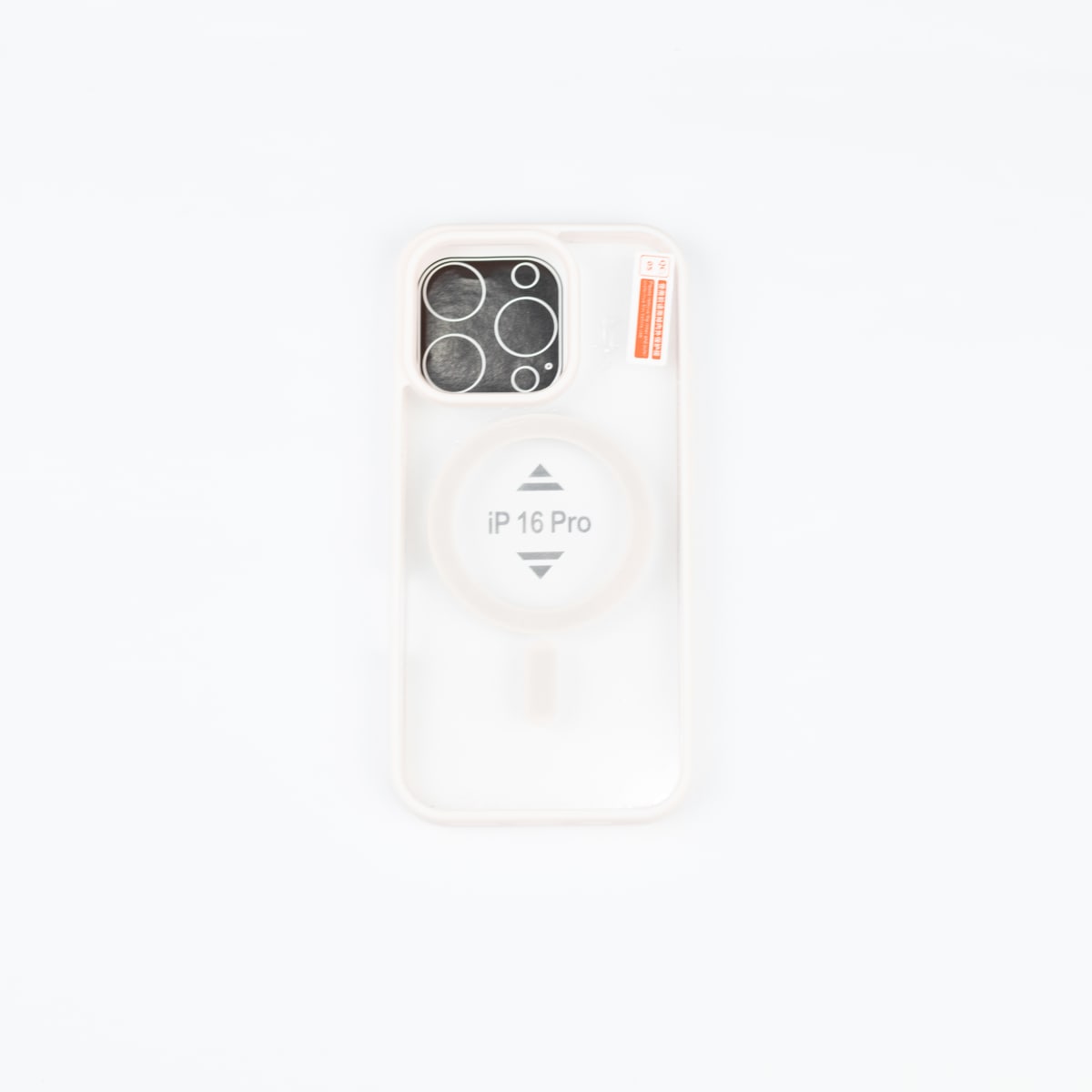 CARCASA TRANSPARENTE TPU + BORDE PALO ROSA IPHONE 16 PRO MAX1