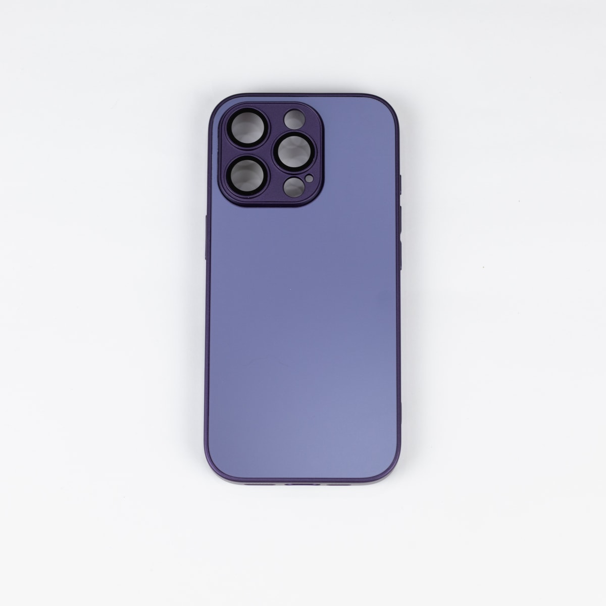 CARCASA AG VIDRIO METALIZADO MATE CON MAGSAFE IPHONE 16 PRO MAX LILA1