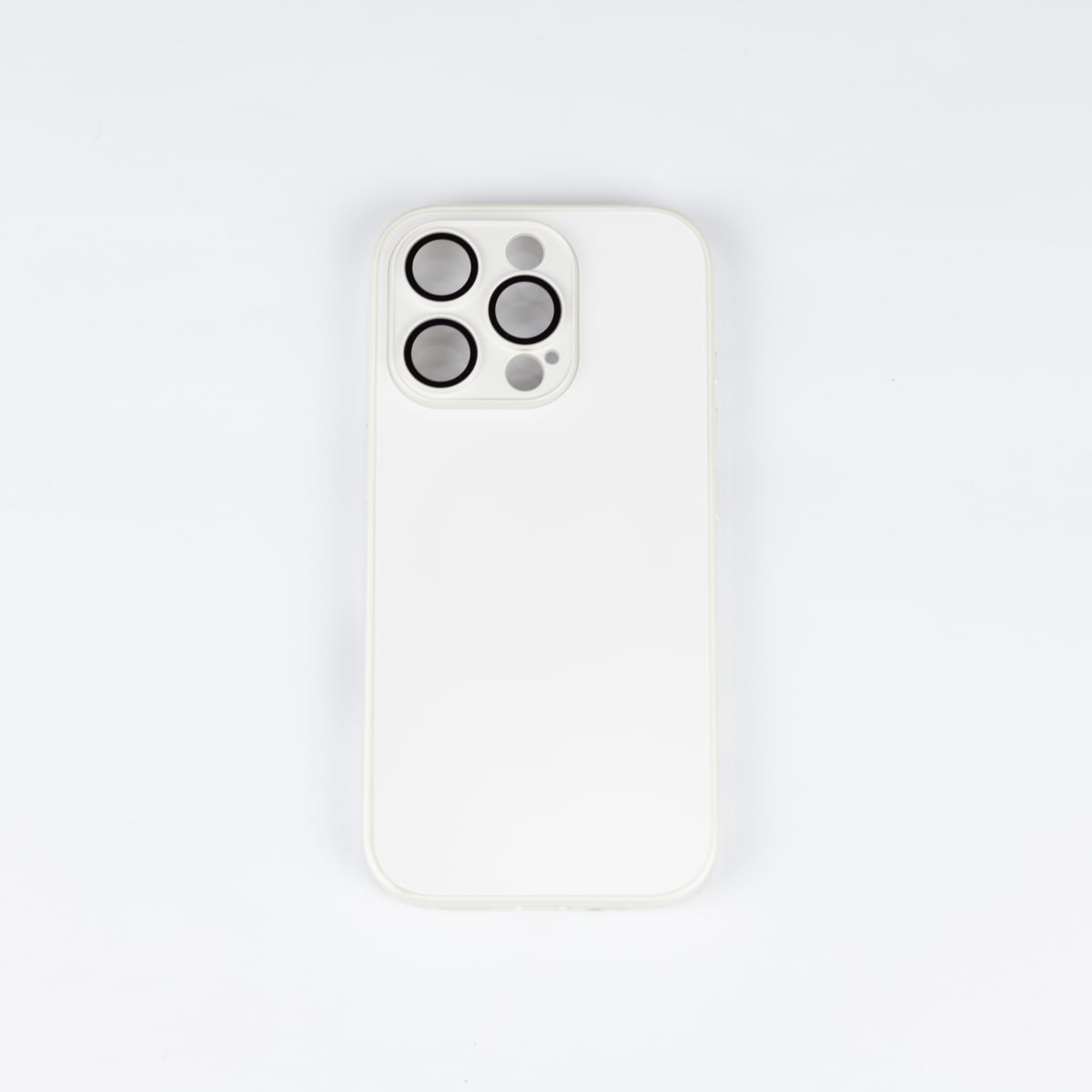CARCASA AG VIDRIO METALIZADO MATE CON MAGSAFE IPHONE 16 PRO MAX BLANCO1