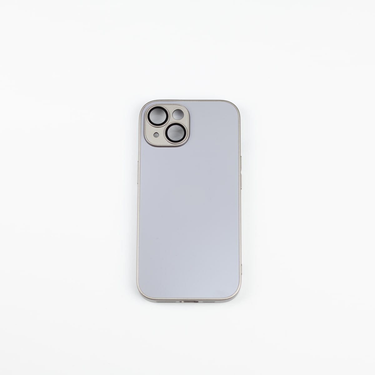 CARCASA AG VIDRIO METALIZADO MATE CON MAGSAFE IPHONE 14 GRIS1