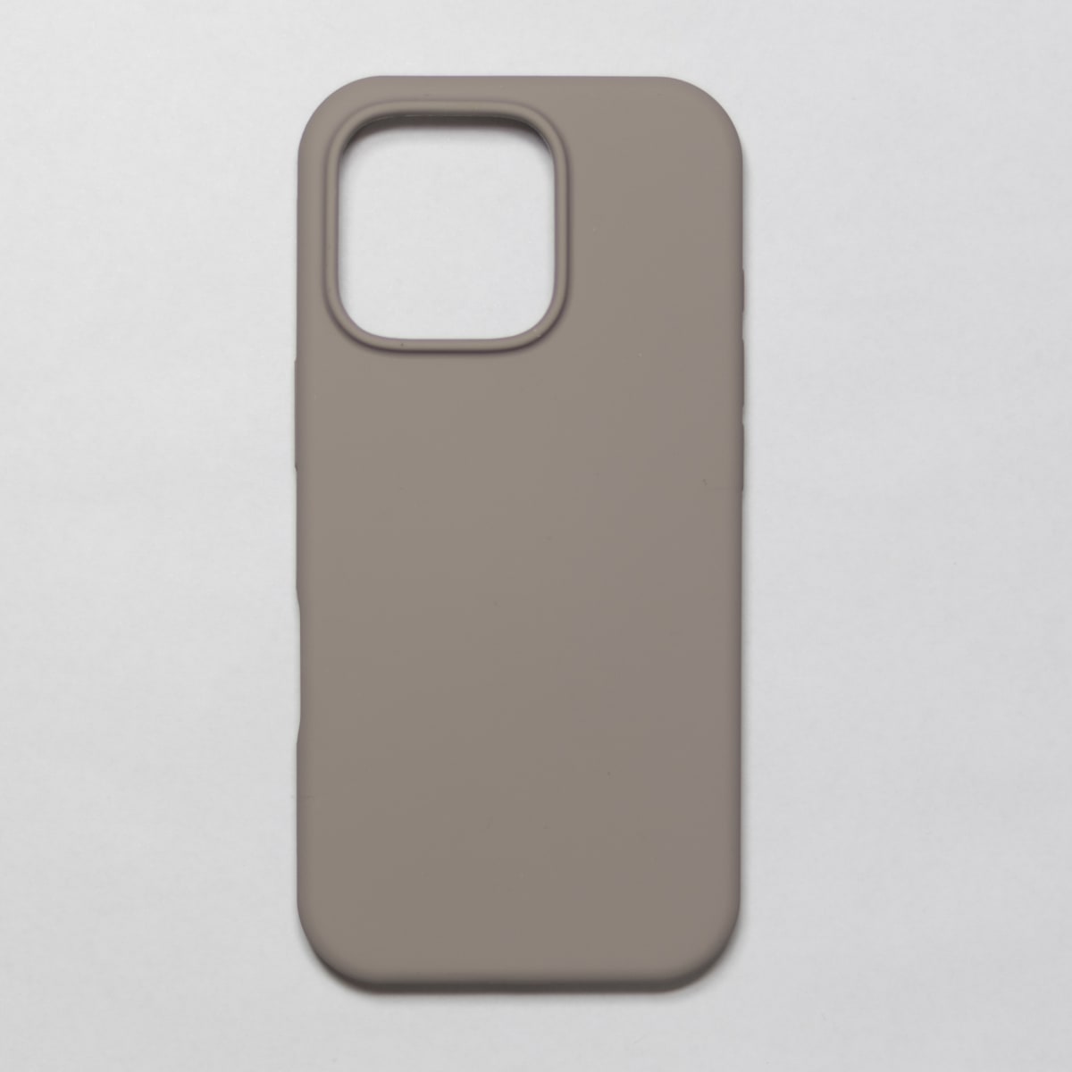 CARCASA DE SILICONA CON MAGSAFE IPHONE 16 PRO GRIS ROCA1