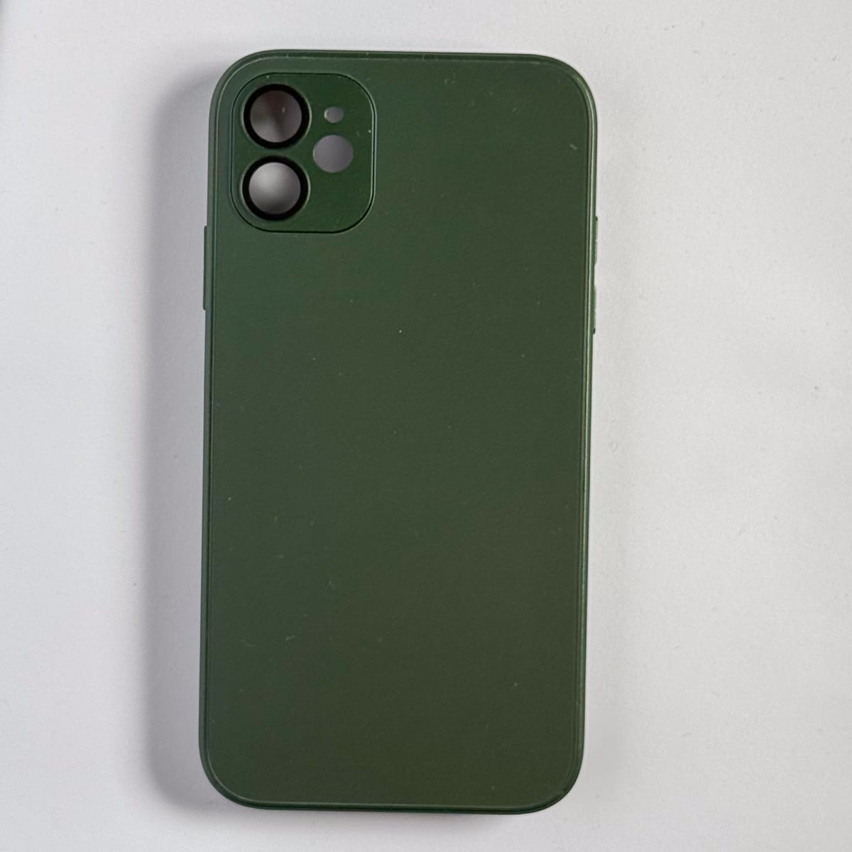 CARCASA AG VIDRIO METALIZADO MATE CON MAGSAFE IPHONE 11 VERDE1