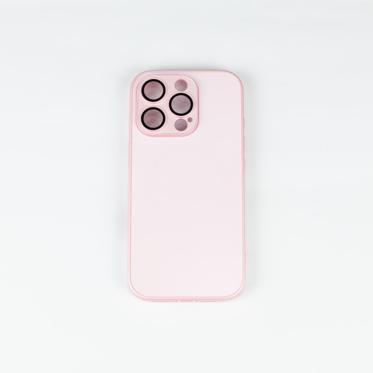 CARCASA AG VIDRIO METALIZADO MATE CON MAGSAFE IPHONE 14 PRO MAX ROSADO1