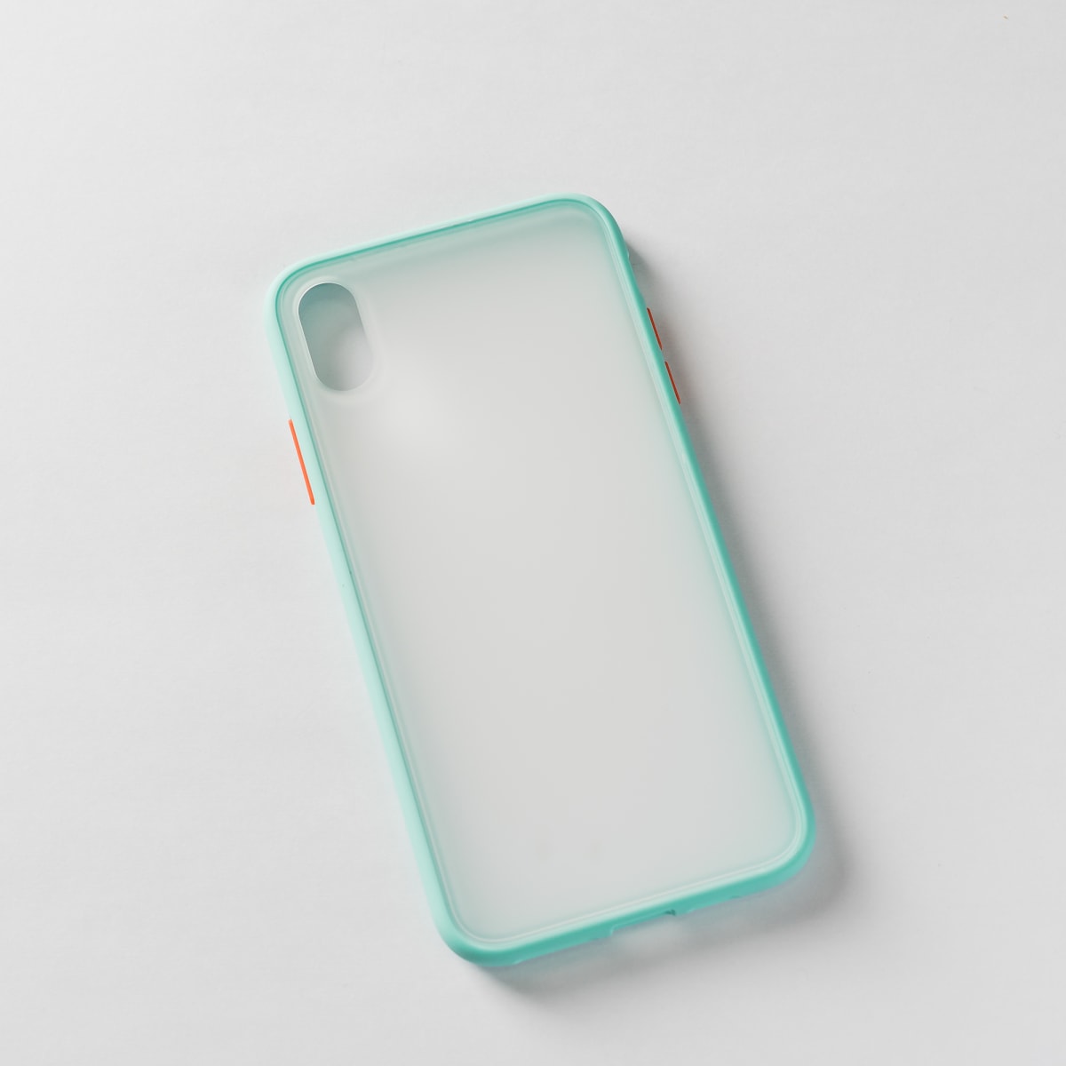BORDE COLOR REFORZADA VERDE AGUA IPHONE XS MAX1