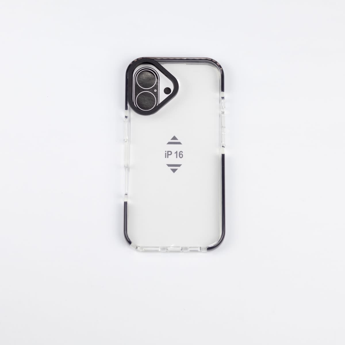 TIPO TECH 21 TRANSPARENTE BORDE NEGRO IPHONE 16 PLUS1
