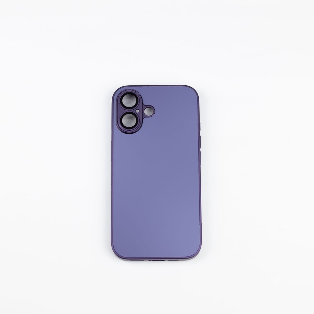 CARCASA AG VIDRIO METALIZADO MATE CON MAGSAFE IPHONE 16 PLUS LILA1