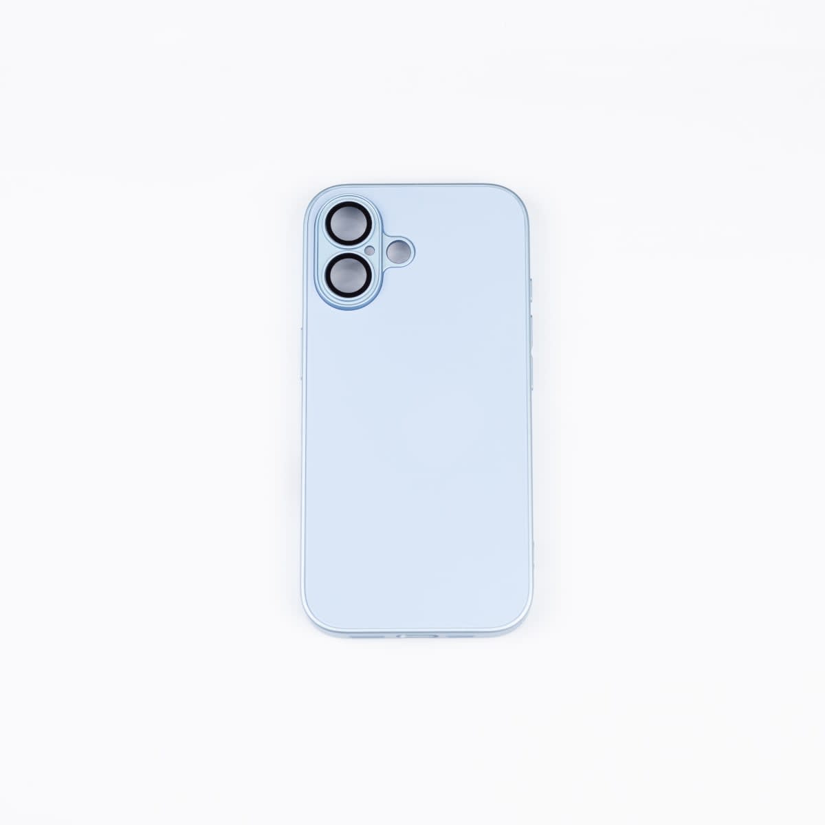 CARCASA AG VIDRIO METALIZADO MATE CON MAGSAFE IPHONE 16 PLUS CELESTE1
