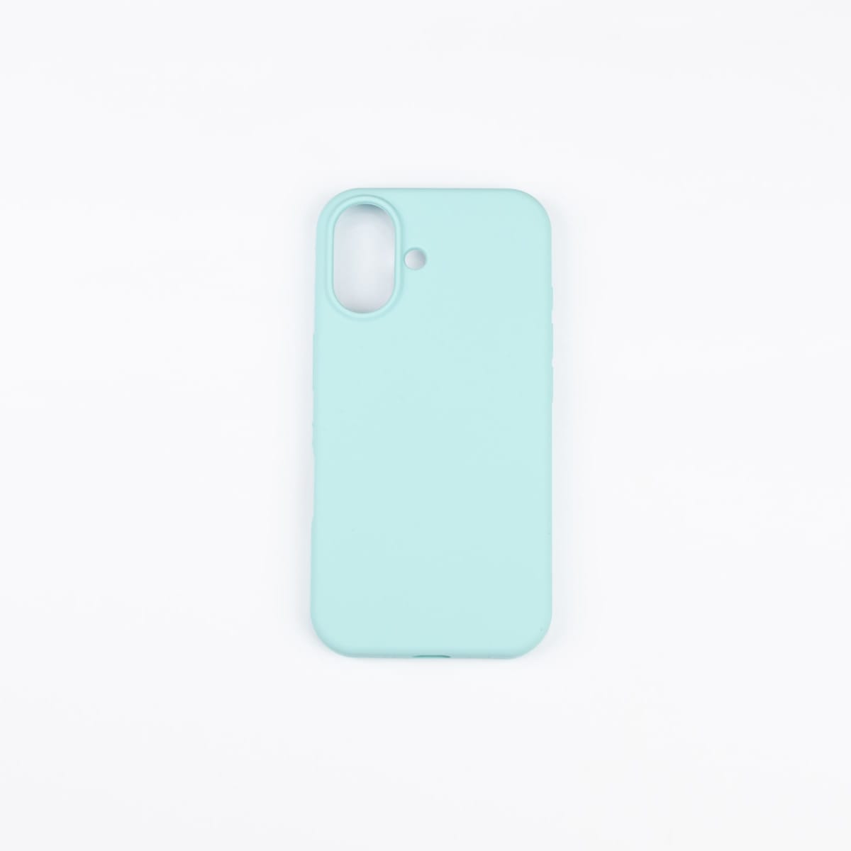 CARCASA DE SILICONA CON MAGSAFE IPHONE 16 PLUS VERDE AGUA1