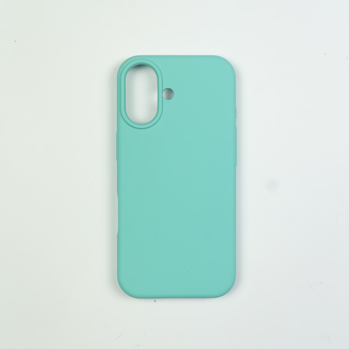 CARCASA DE SILICONA CON MAGSAFE IPHONE 17 VERDE AGUA1