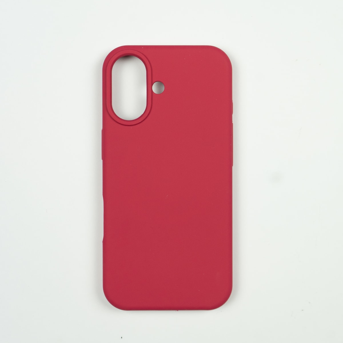 CARCASA DE SILICONA CON MAGSAFE IPHONE 17 ROJO VINO1