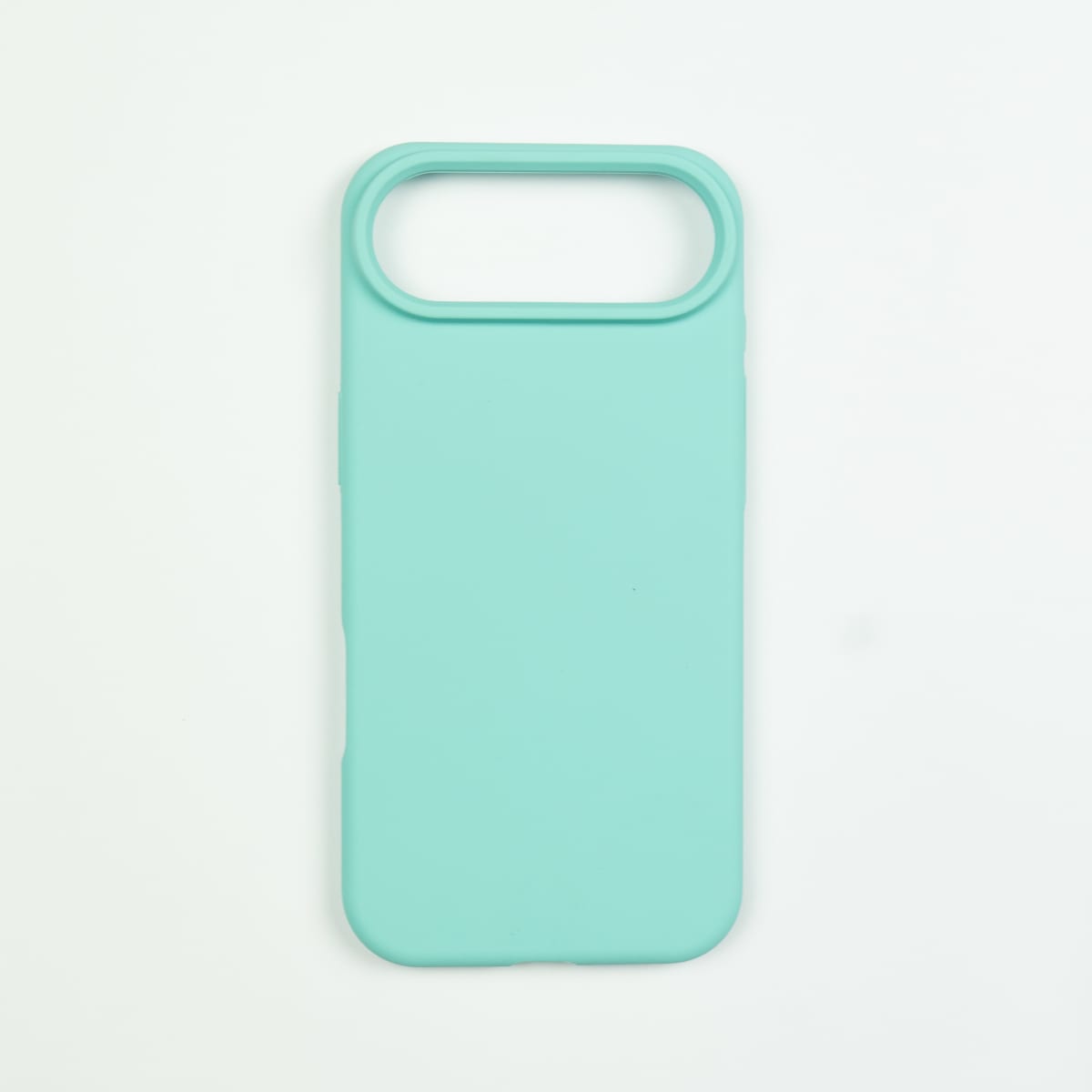 CARCASA DE SILICONA CON MAGSAFE IPHONE 17 AIR VERDE AGUA1