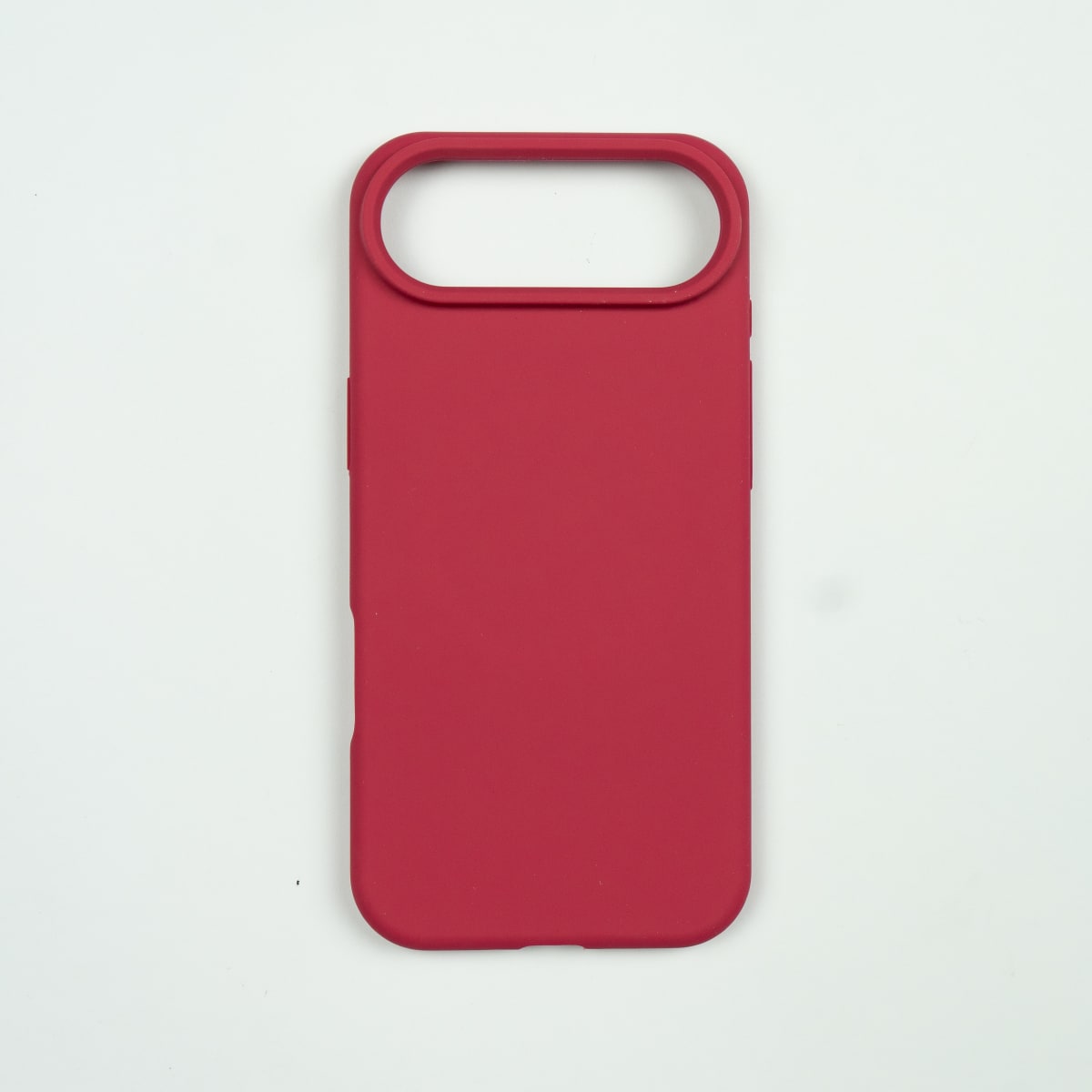 CARCASA DE SILICONA CON MAGSAFE IPHONE 17 AIR ROJO VINO1