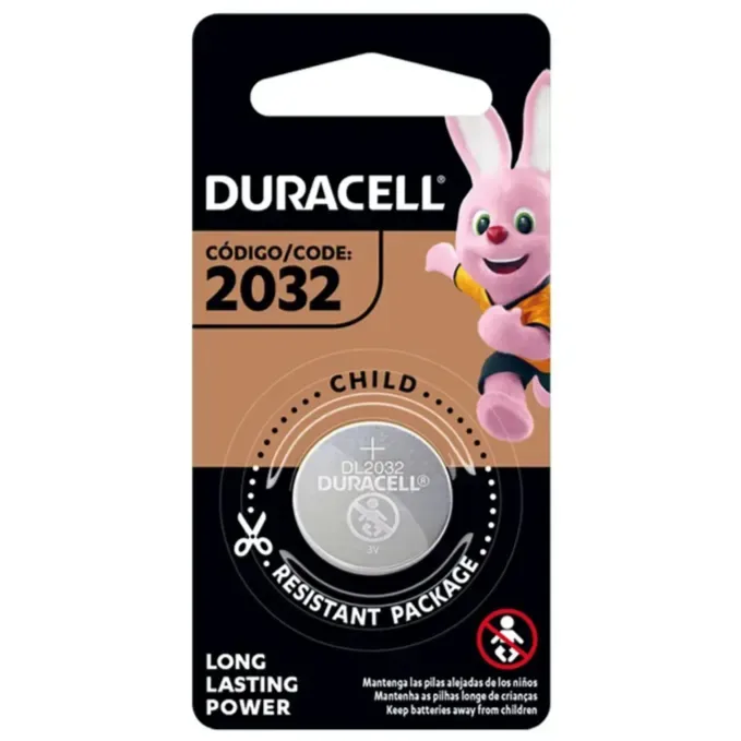 CAMBIO DE PILA AIRTAG, CR2032 // DURACELL LITIO2