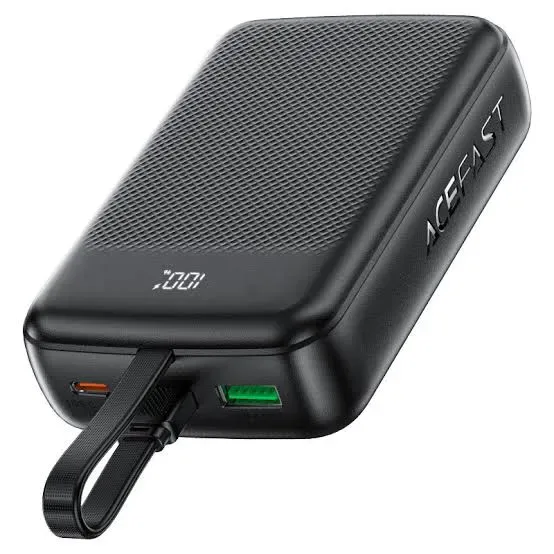 POWER BANK 20.000 MAH CON ENTRADA USB-C, USB-A Y CABLE USB-C (M14)2